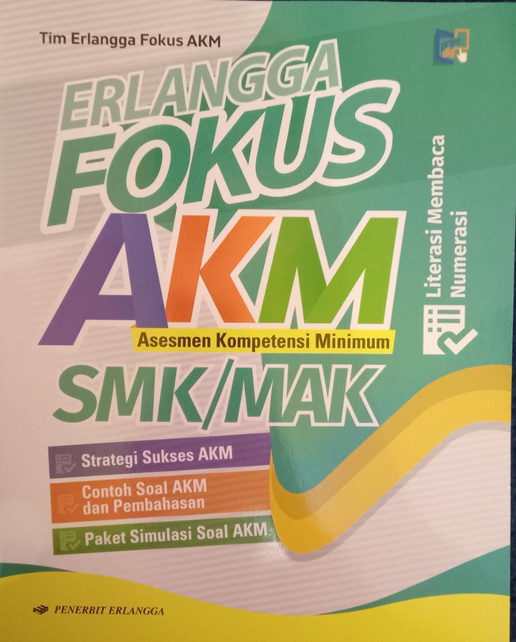 Erlangga Fokus AKM Asesmen Kompetensi Minimum